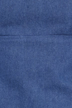 Azura Denim Cotton Square Neck Top - view 8
