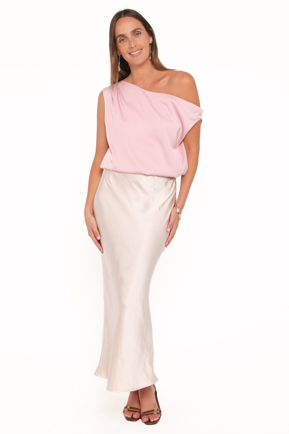 Chandler Pink Off Shoulder Top - view 5