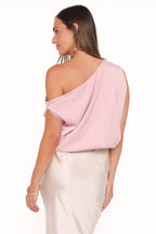 Chandler Pink Off Shoulder Top - view 4