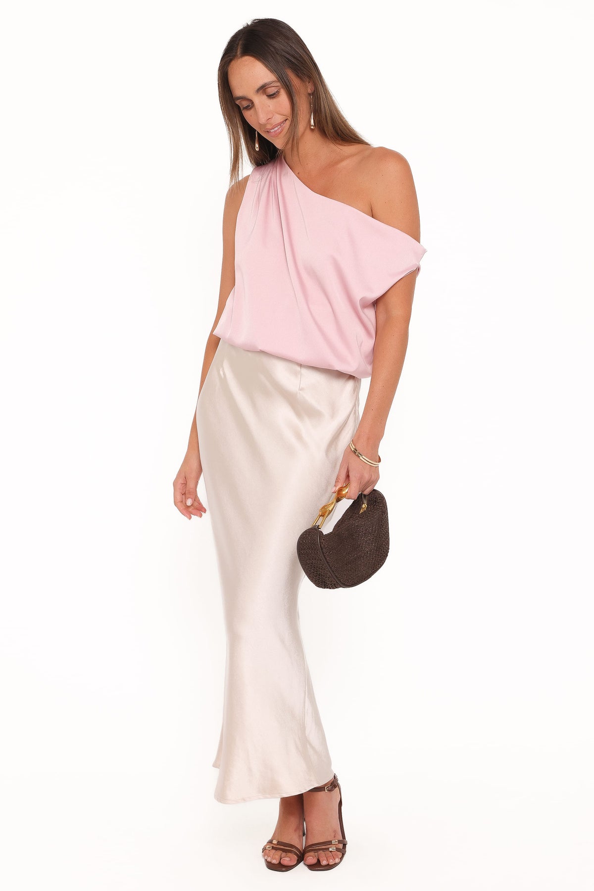 Chandler Pink Off Shoulder Top - view 2