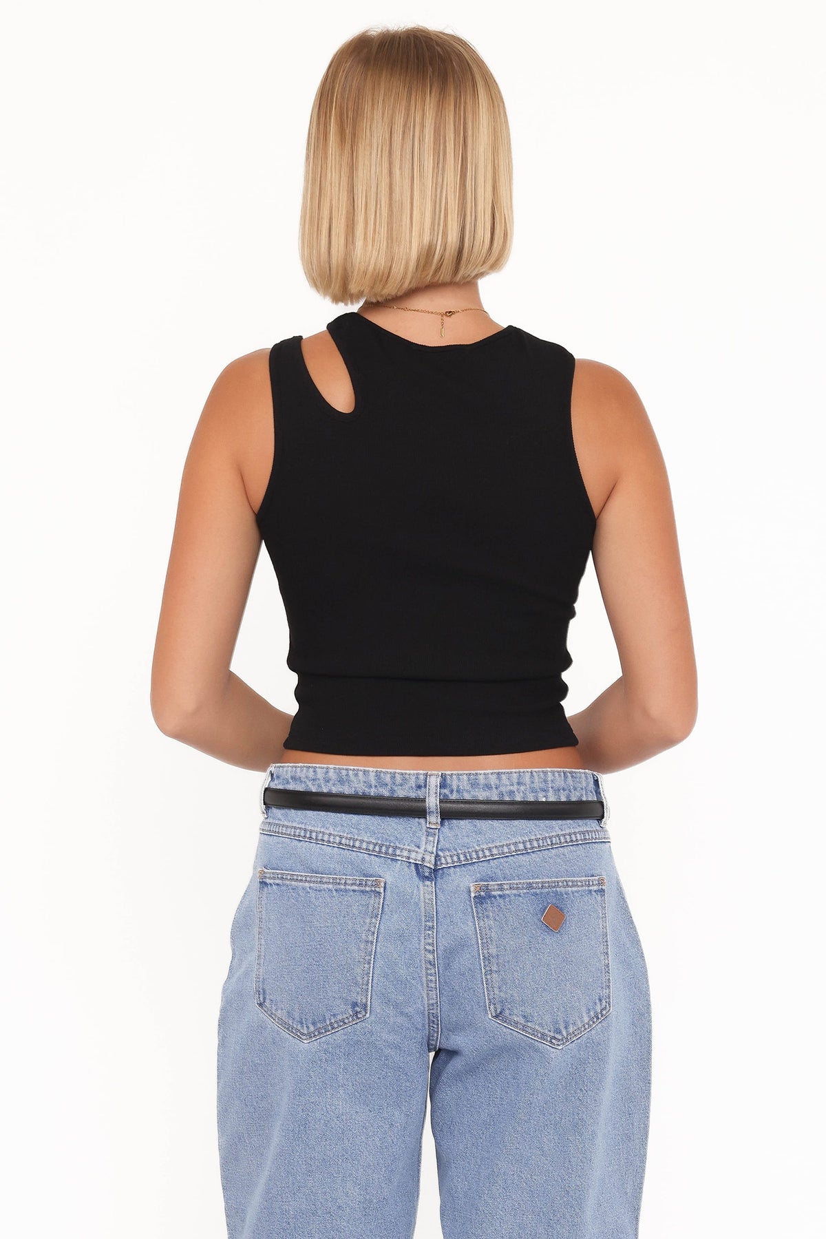 Elira Black Cut Out Tank - view 4