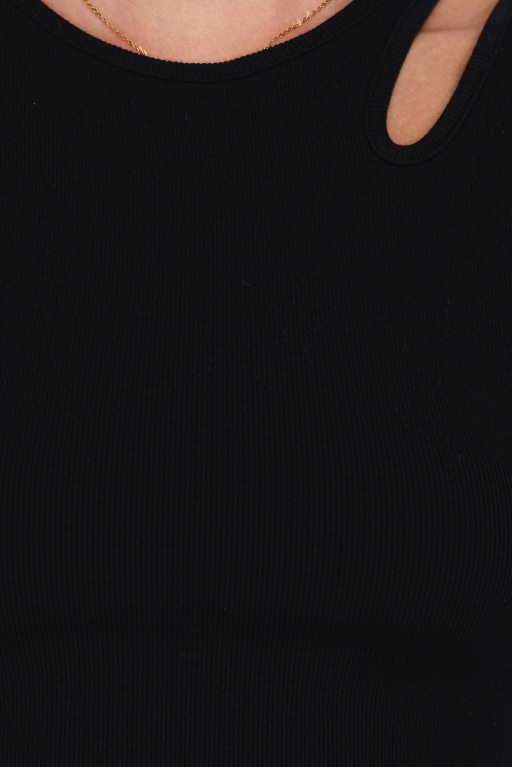 Elira Black Cut Out Tank - view 6