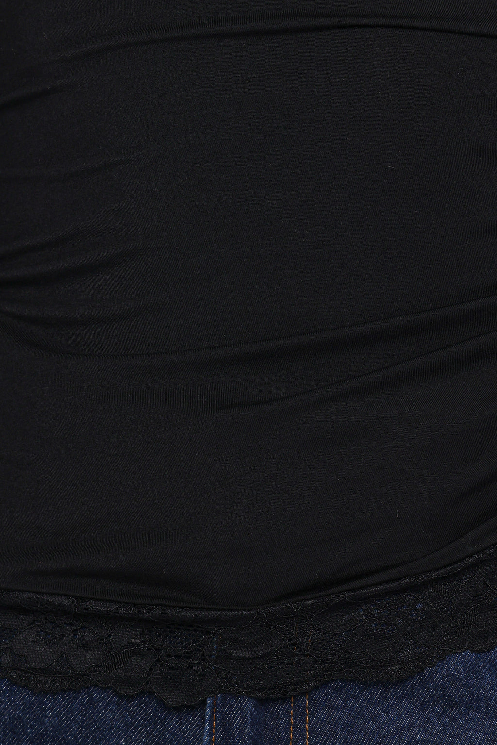 Faeryn Black Off Shoulder Asymmetrical Top - view 7