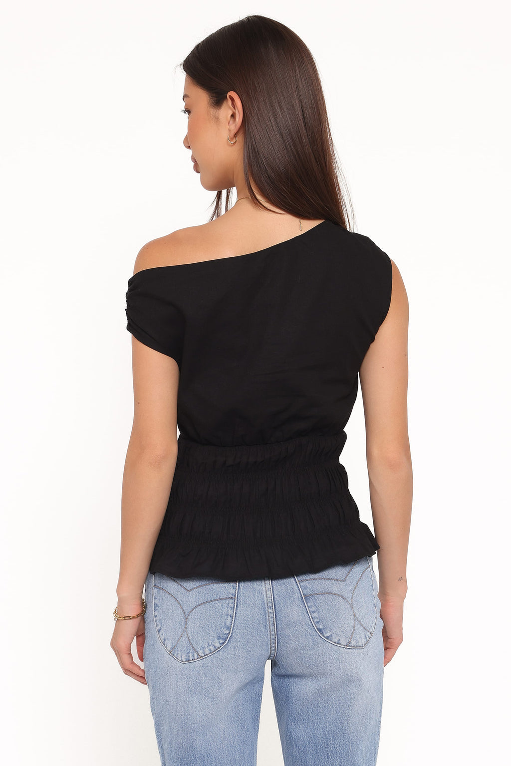 Lia Black Off Shoulder Top - view 4