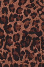 Maelis Brown Twist Shoulder Mesh Top - view 7