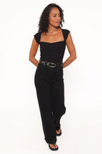 Maura Black Bodycon Everyday Top - view 5