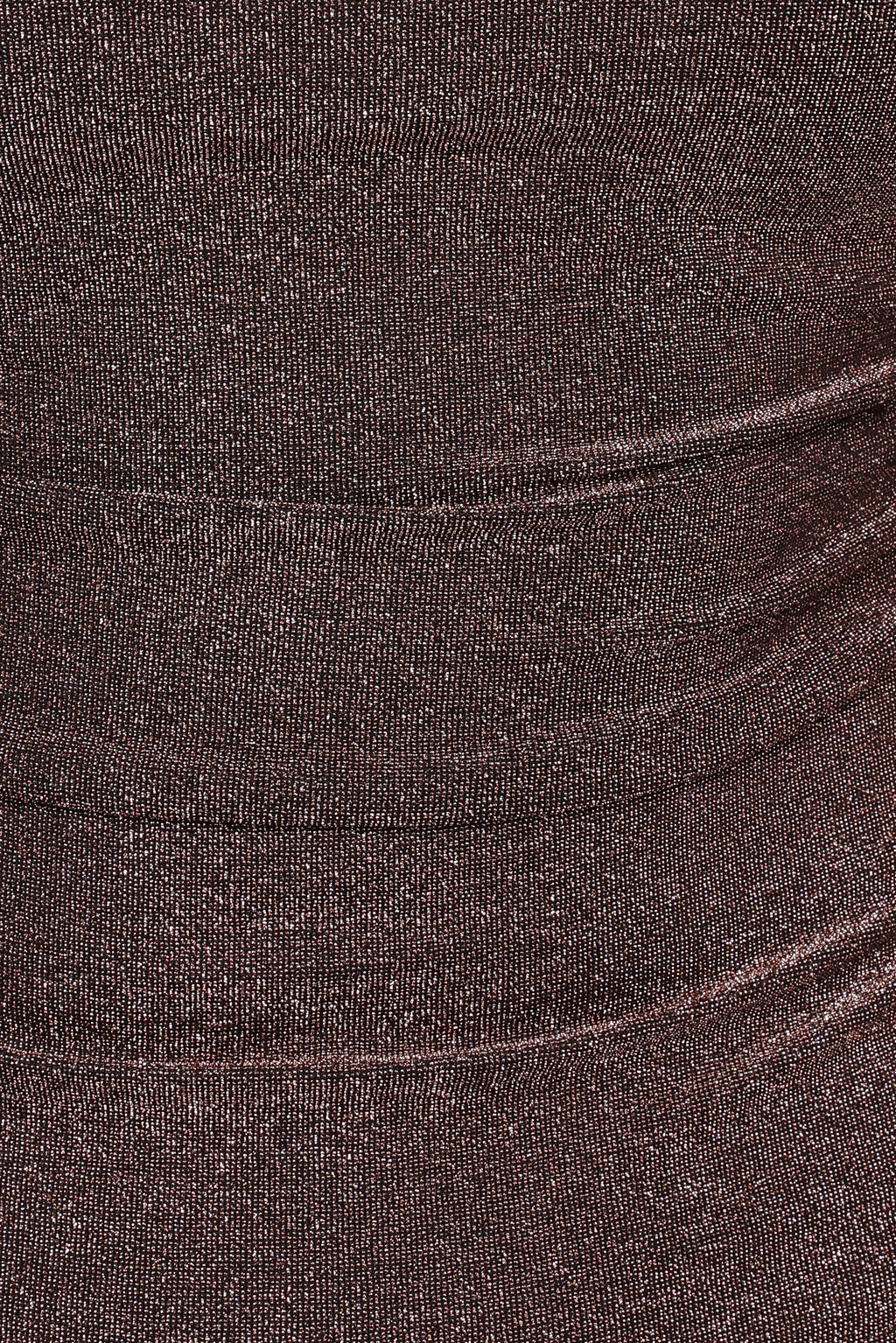 Nissa Bronze High Neck Lurex Top - view 7