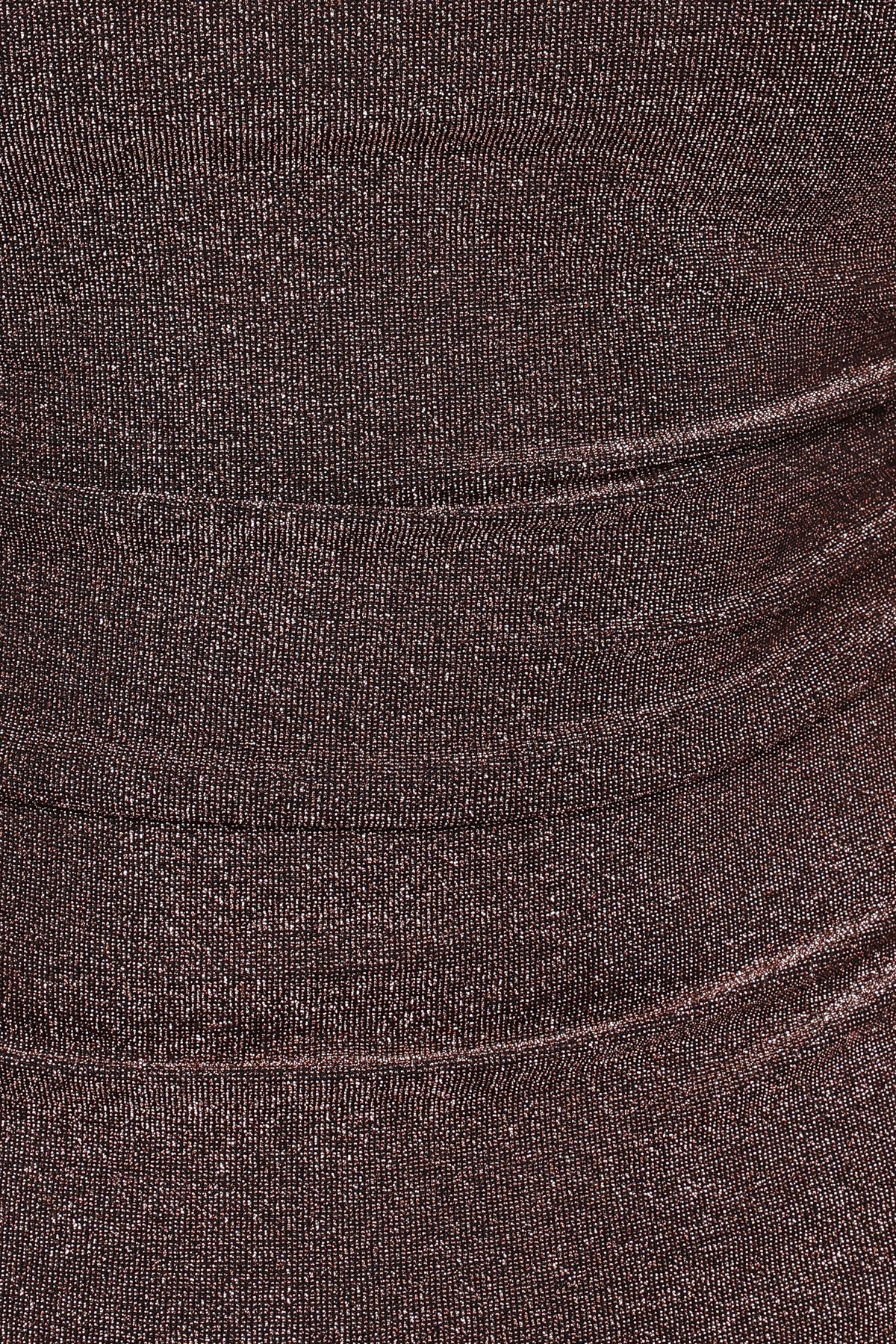 Nissa Bronze High Neck Lurex Top - view 7