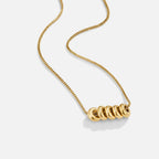 Yasmin Rings Of Happiness Gold Necklace - view 1