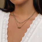 Yasmin Rings Of Happiness Gold Necklace - view 2