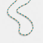 Alashan Blue Bead Necklace - view 1