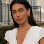 Alashan Blue Bead Necklace - view 6