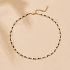 Alashan Monochrome Bead Necklace - view 3