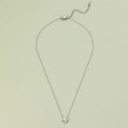 Yael Silver Blossom Pendant Necklace - view 3