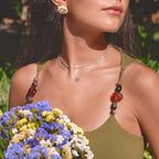 Yael Silver Blossom Pendant Necklace - view 5