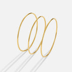 Solana Gold Bangle Set - view 3
