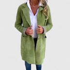 Teodora Oversized Cardigan with Patch Pockets - view 2