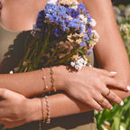 Elowen Spring Bloom Gold Bracelet - view 4