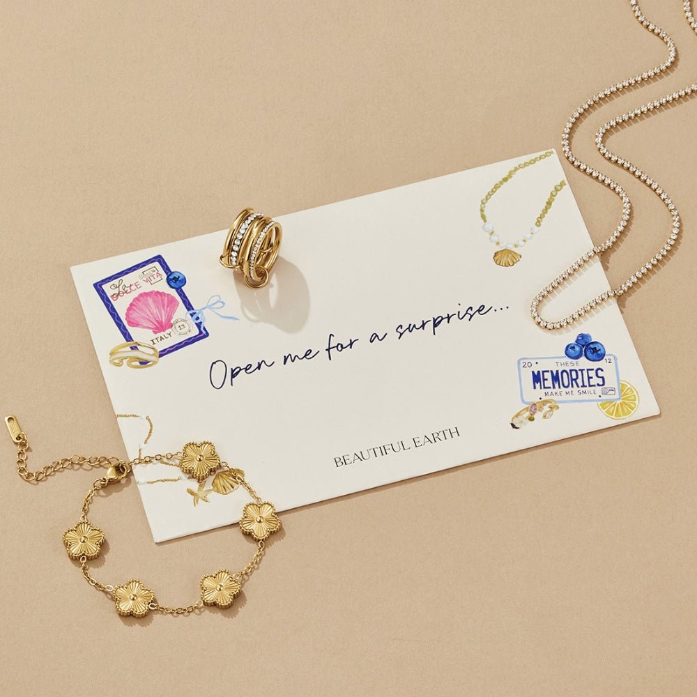 Summer Mystery Envelope with 3 Jewelry Pieces - view 1