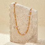 Aida Sunset Glow Bead Necklace - view 3