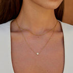 Elsa Tiny Shooting Star Necklace - view 2