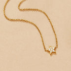 Elsa Tiny Shooting Star Necklace - view 1