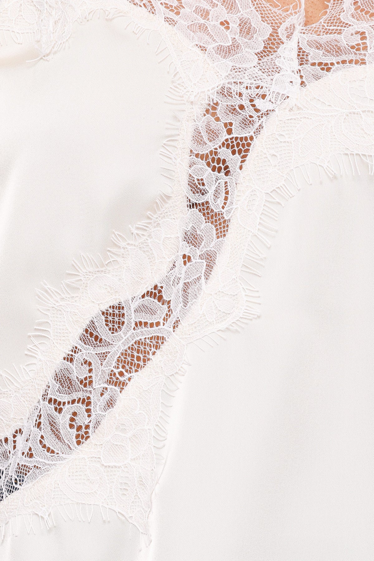 Avere Cream Lace Asymmetrical Cami - view 6