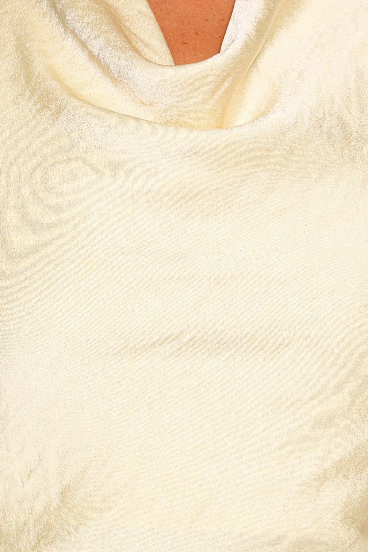 Brenn Butter Yellow Halterneck Top - view 8