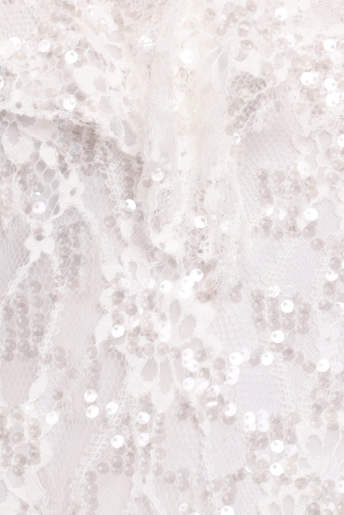 Zinnia Ivory Sequins Sleeveless Top - view 7