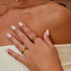Tyra Twisted Gold Ring - view 2