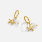Noor Under The Sea Hoop Earrings - view 3