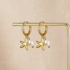 Noor Under The Sea Hoop Earrings - view 1