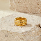 Elodie Vintage Gold Ring - view 1