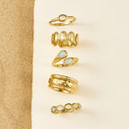 Elodie Vintage Gold Ring - view 5