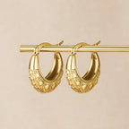 Cleofe Vintage Gold Earrings - view 1