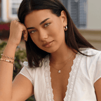 Isla White Flower Pearl Pendant Necklace - view 3