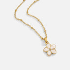 Jana White Sakura Bloom Gold Necklace - view 1