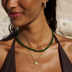 Kira Green Onyx Necklace - view 5