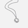 Zola Geometric Silver Necklace