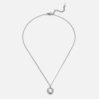 Zola Geometric Silver Necklace - view 4
